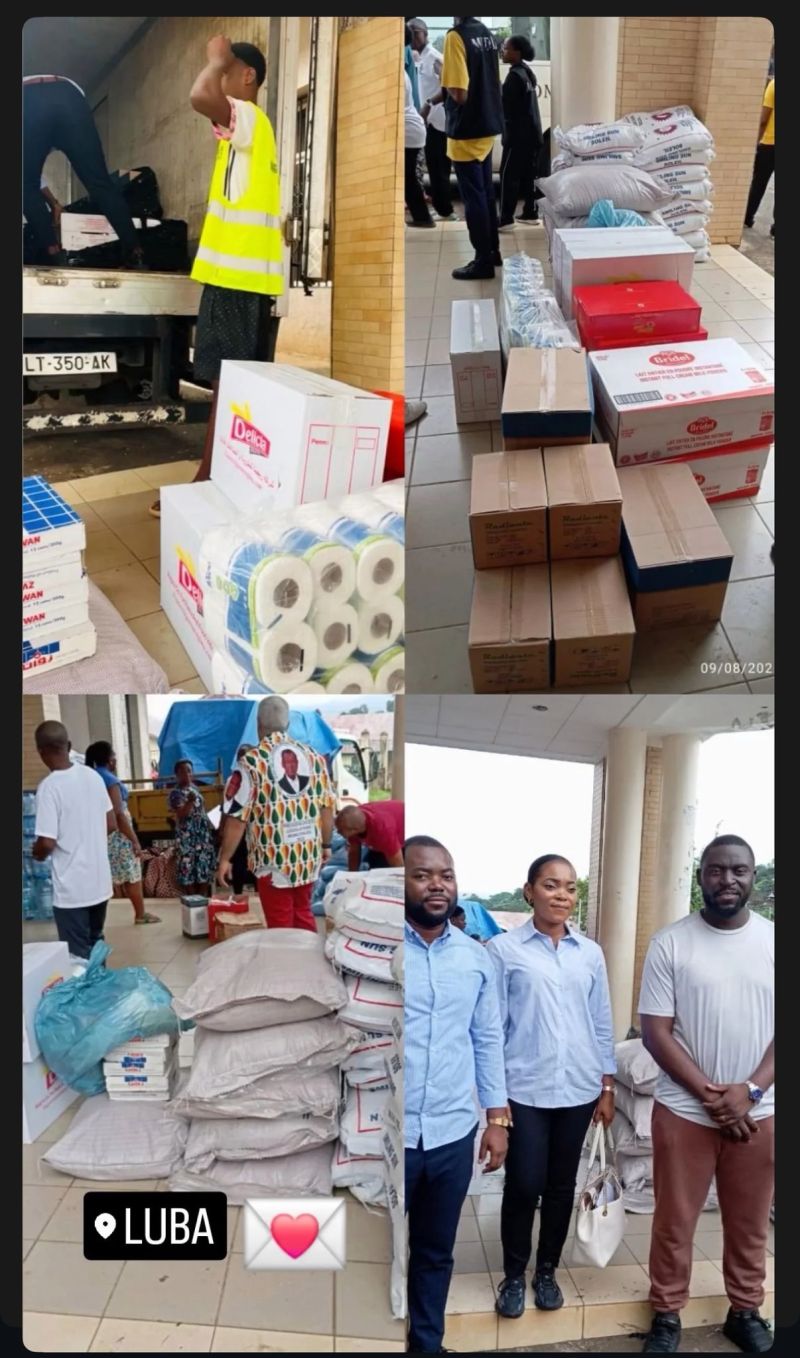 La Asociación NSUE SPORT PLUS en colaboración con la Fundación Martínez Hermanos se solidariza con la ciudad de Lubá